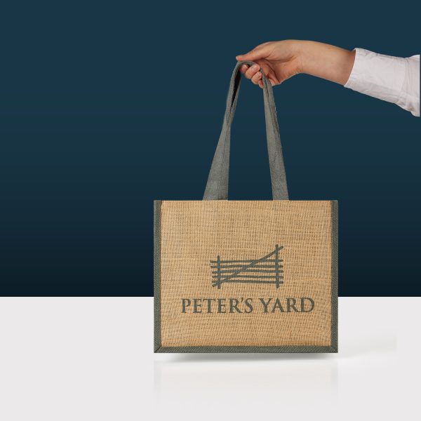 Peter's Yard jute bag