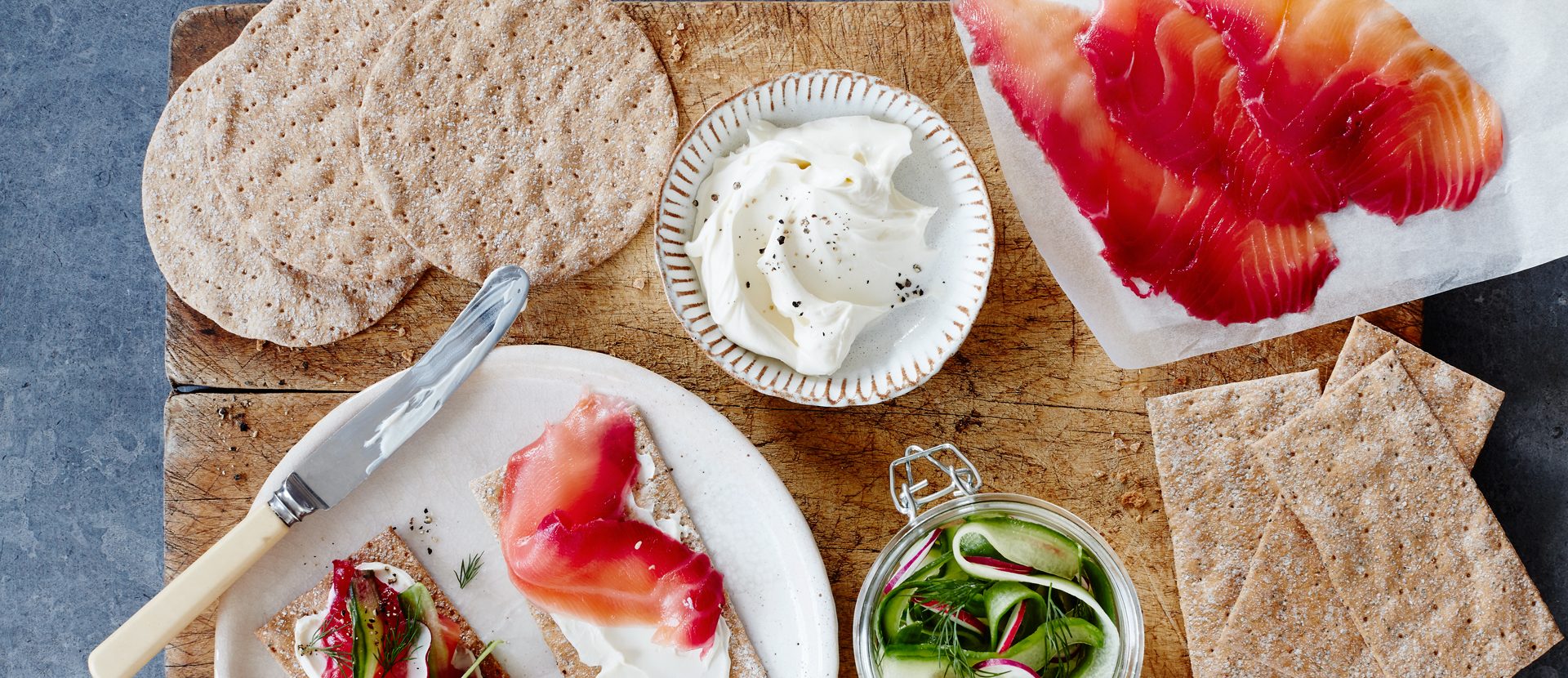 Beetroot gravadlax
