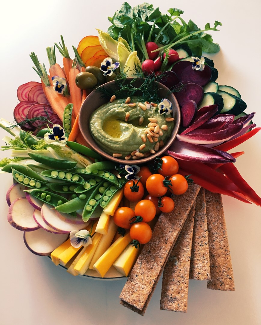 herbed creme fraiche dip