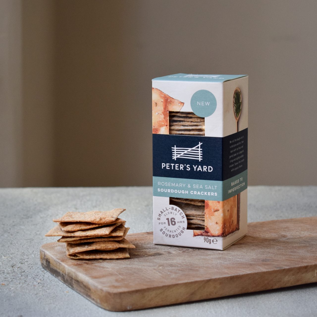 Rosemary & Sea Salt crackers