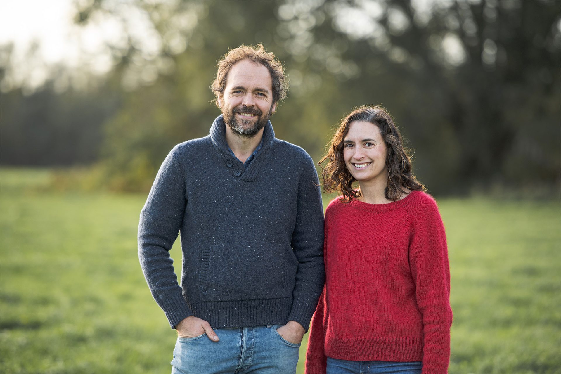 Fen Farm Dairy Owners Jonny and Dulcie Crickmore